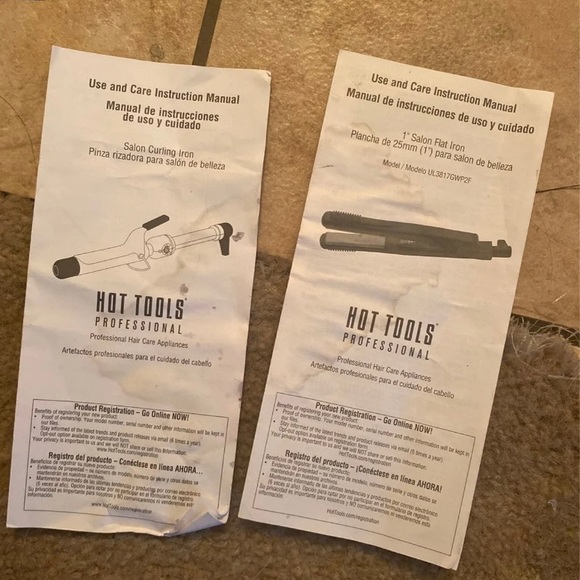 Hot Tools Curling Iron and Straightener with Glove - Picture 9 of 10